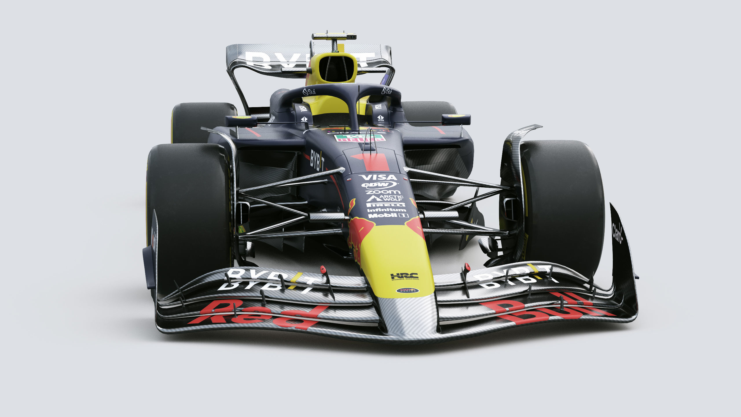 F1 RedBull RB20 2024 3D model_11