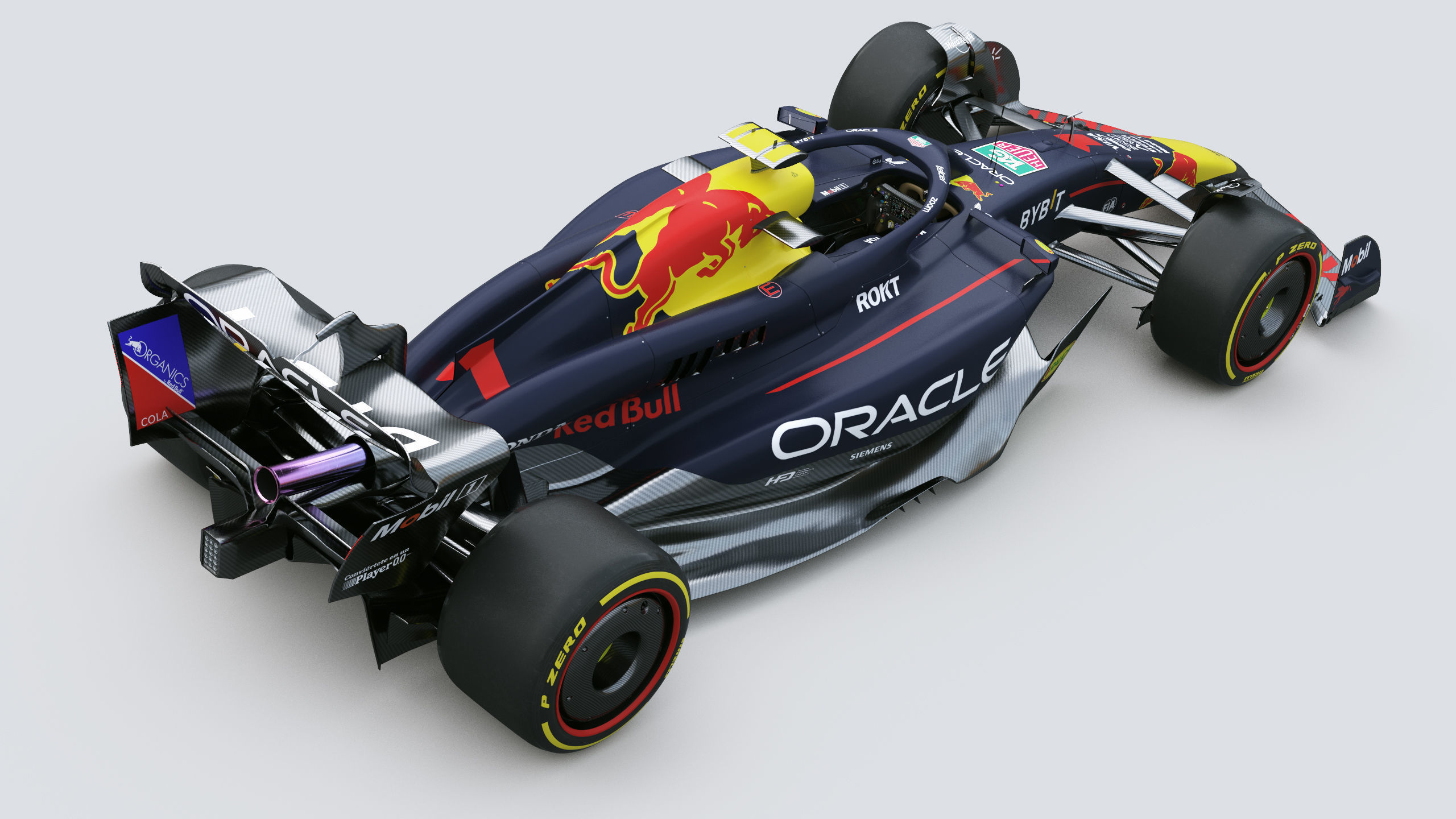 F1 RedBull RB20 2024 3D model_6