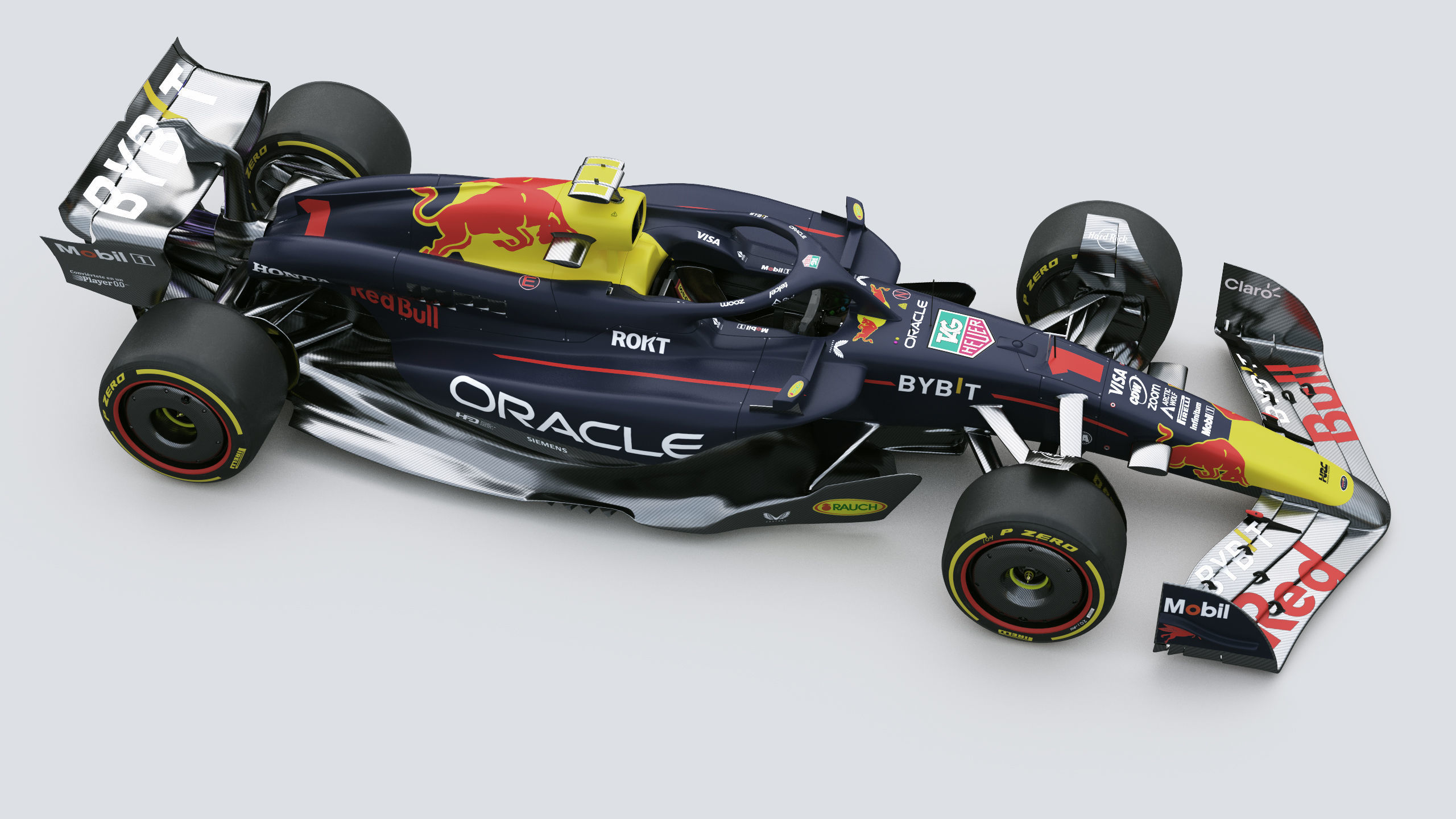 F1 RedBull RB20 2024 3D model_10