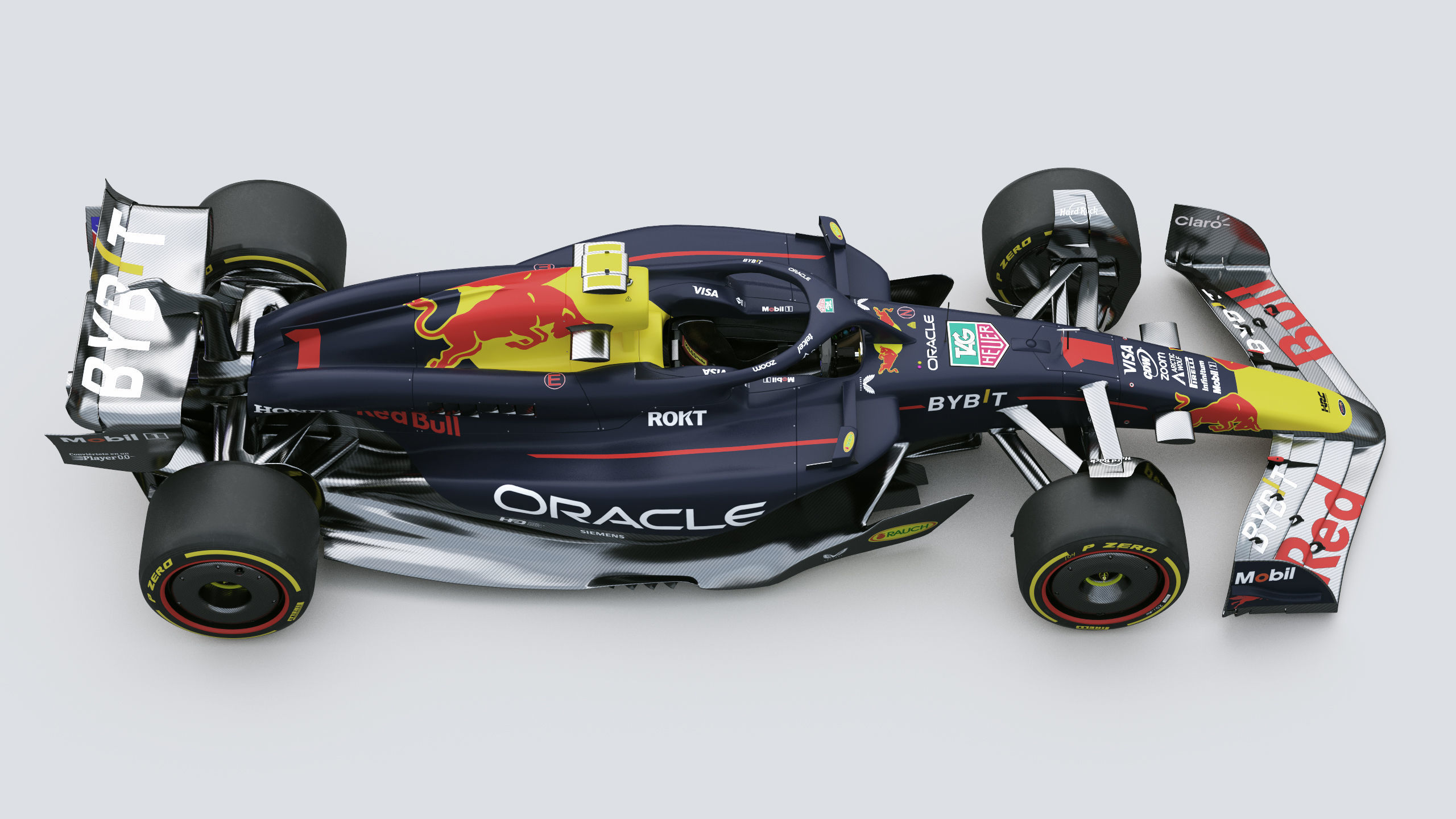 F1 RedBull RB20 2024 3D model_7