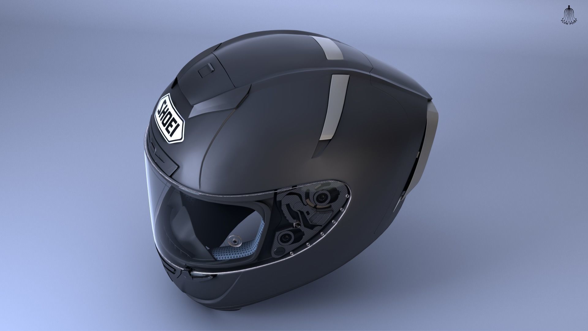 shoei rf 1400 bluetooth SRL-EXT Custom Communication System for RF-1400 EX26 new shield and base Teton Gravity Research: A Color:Glossy white