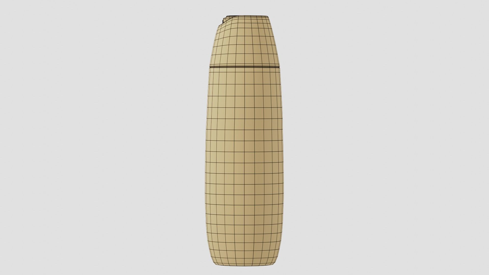 Black Cosmetic Bottle 06 3D model_11
