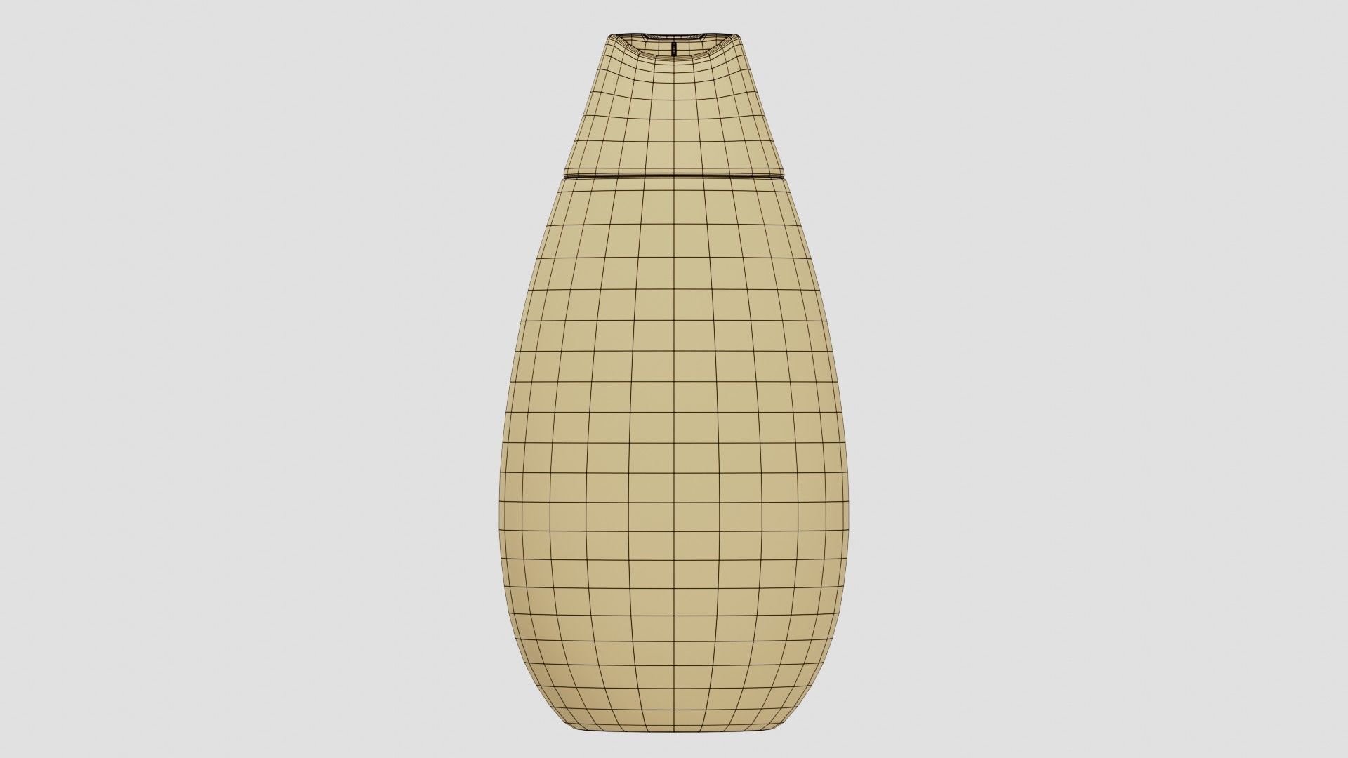 Black Cosmetic Bottle 06 3D model_7