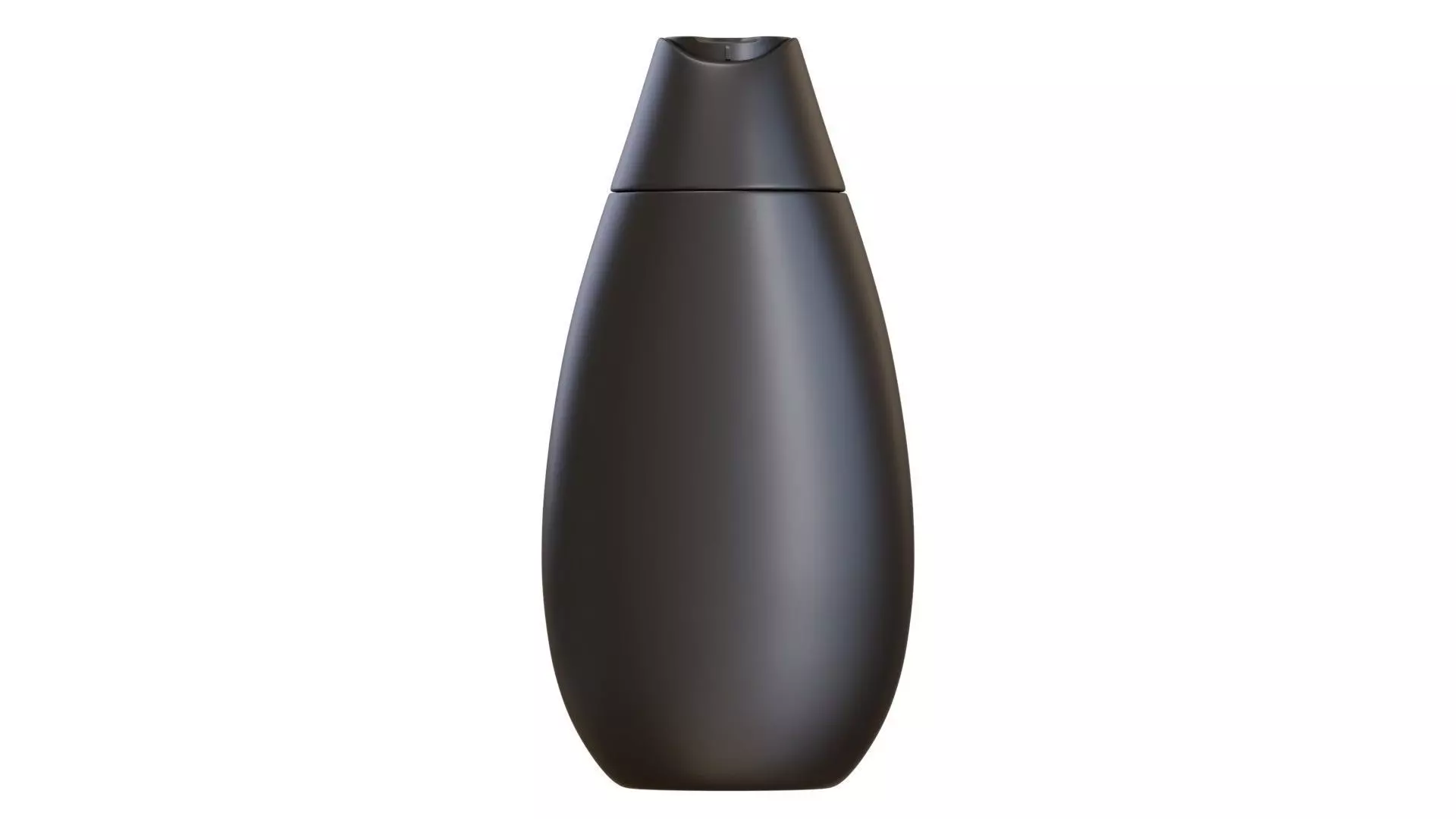 Black Cosmetic Bottle 06 3D model_0