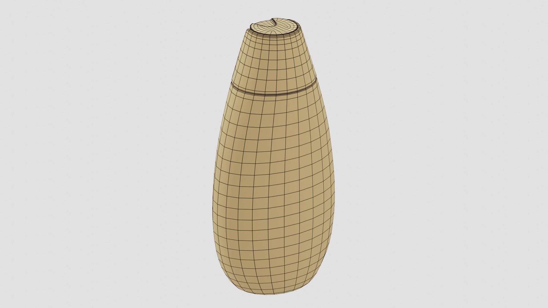 Black Cosmetic Bottle 06 3D model_10