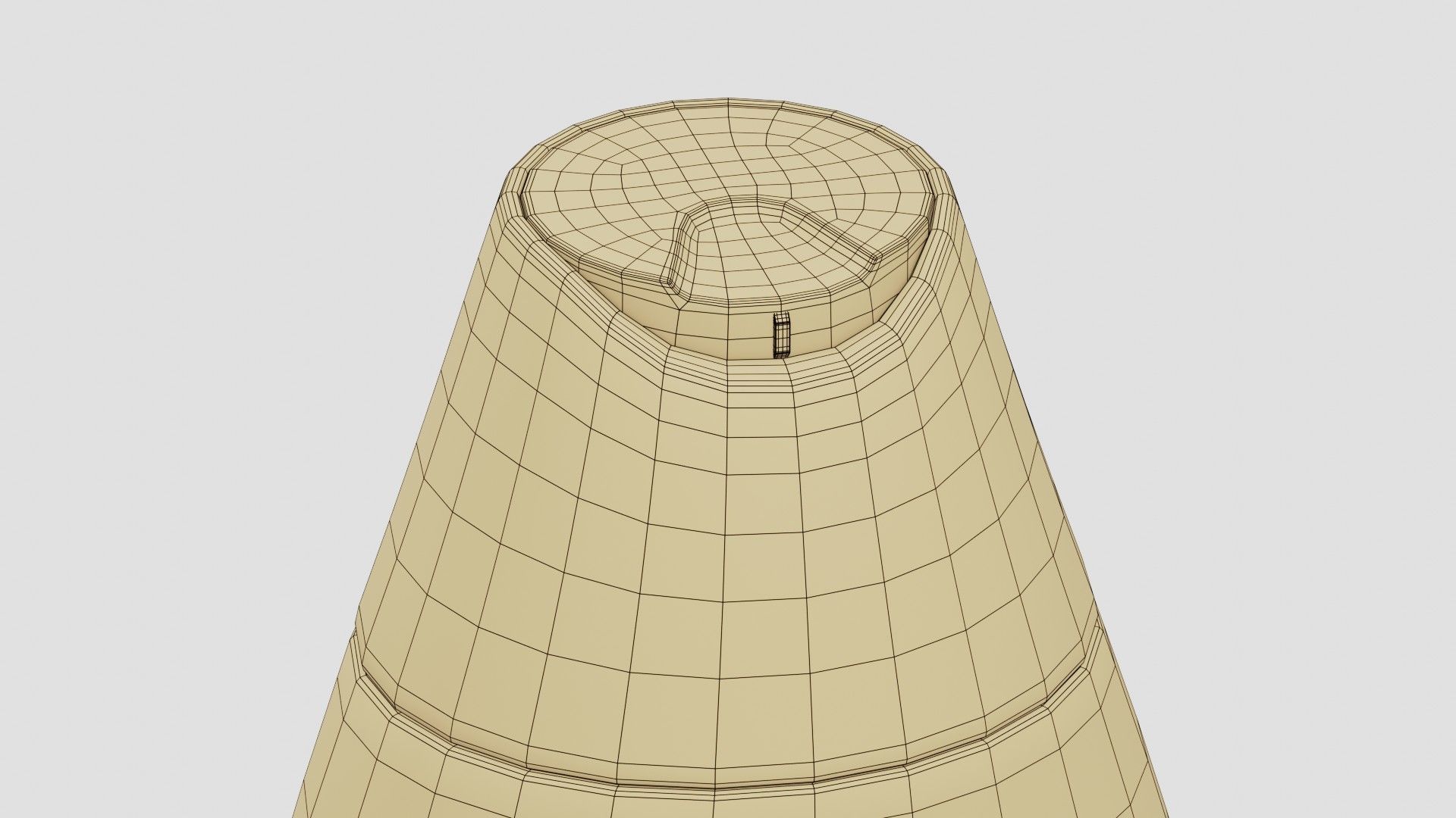 Black Cosmetic Bottle 06 3D model_8