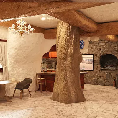 Snow White Cottage 3D model