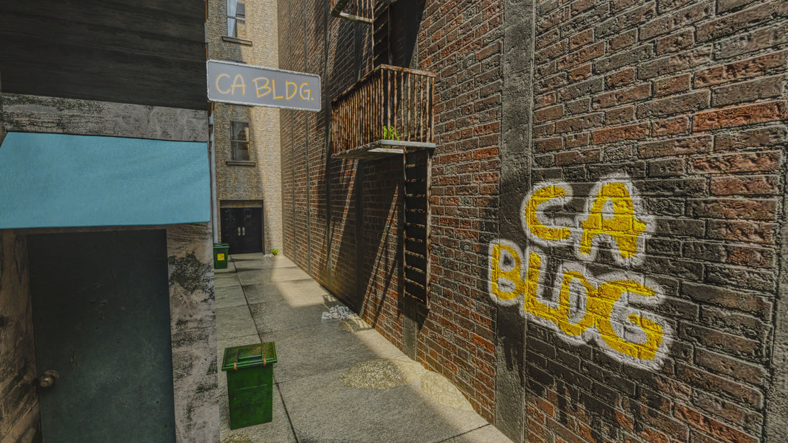 Simple Street Way 3D model_5