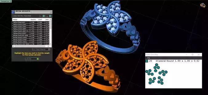 Women Ring 3D print model