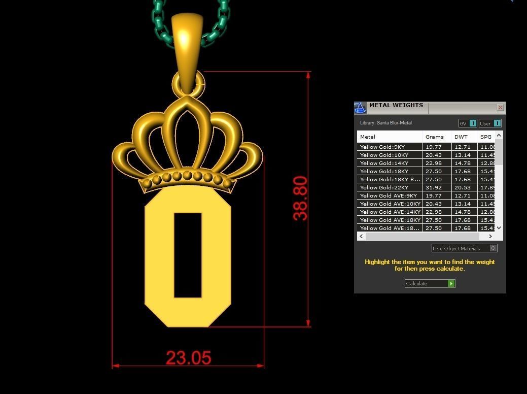 Collection Album Initial Light Gold Letter Alphabet Version 8 3D print model_41