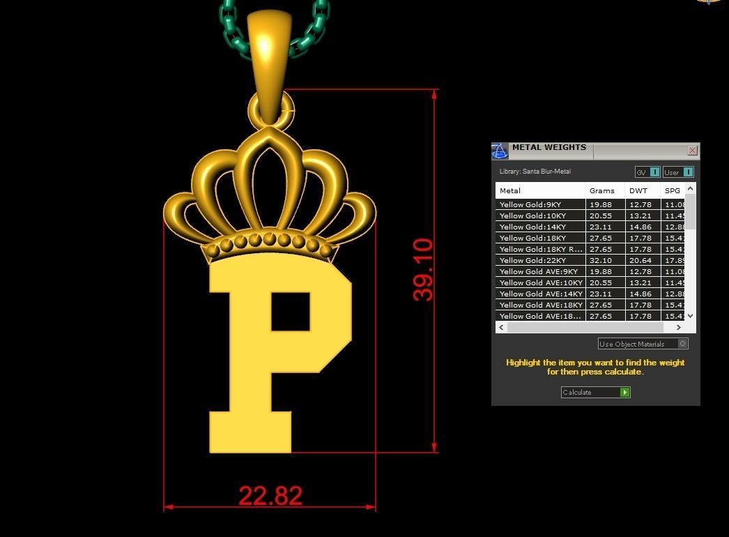 Collection Album Initial Light Gold Letter Alphabet Version 8 3D print model_42