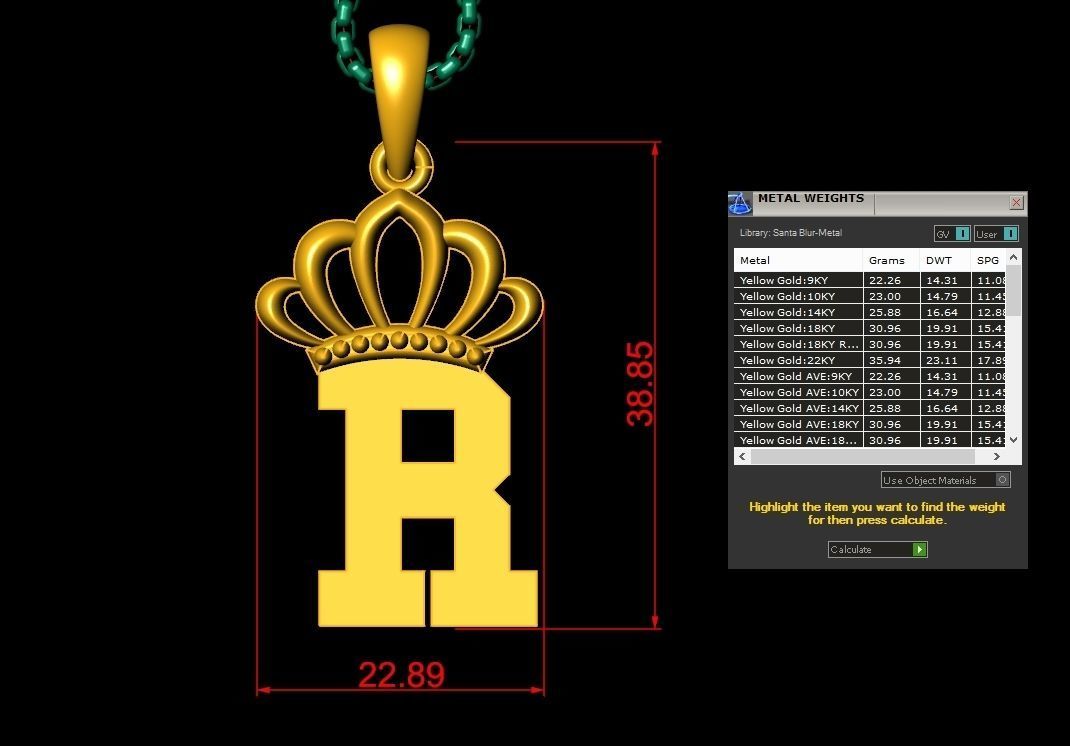 Collection Album Initial Light Gold Letter Alphabet Version 8 3D print model_44