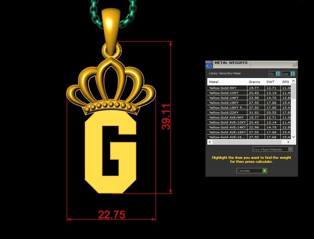 Collection Album Initial Light Gold Letter Alphabet Version 8 3D print model_33