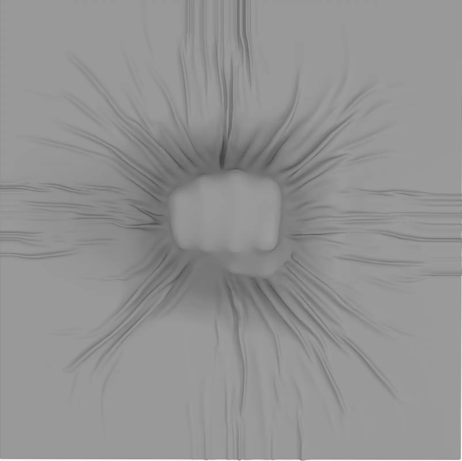 ONE HAND PUNCH ART A SYMBOL OF INSPIRATION AND MOTIVATION 3D print model_0