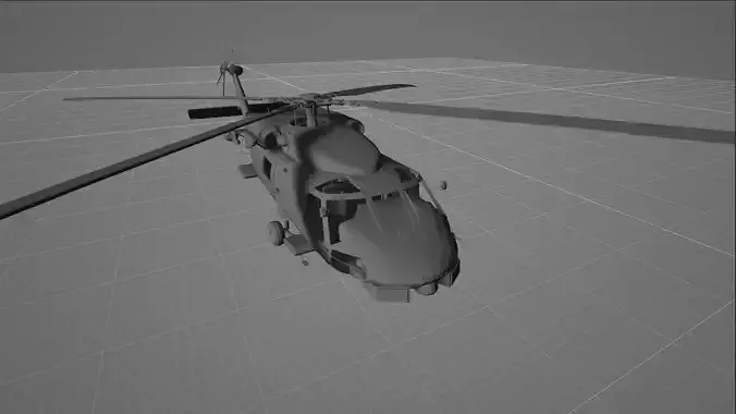 Sikorsky SH-60 Helicopter 3D model