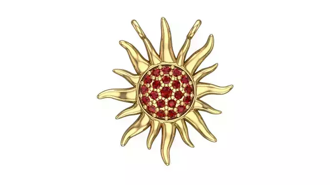 sun pendant