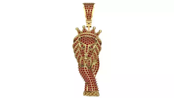 lion pendant