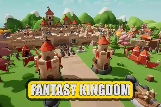 Low Poly Fantasy Kingdom