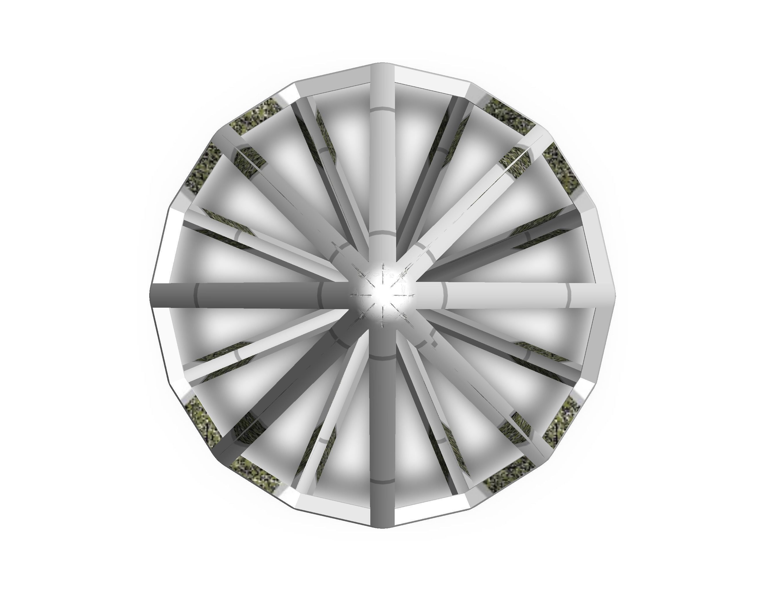 Wireframe Shape Octagonal Trapezohedron 3D print model_17