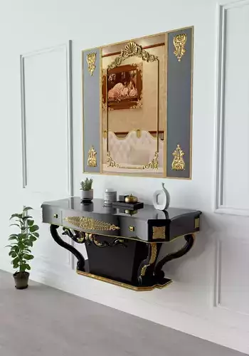 A beautiful and classic design for the vanity