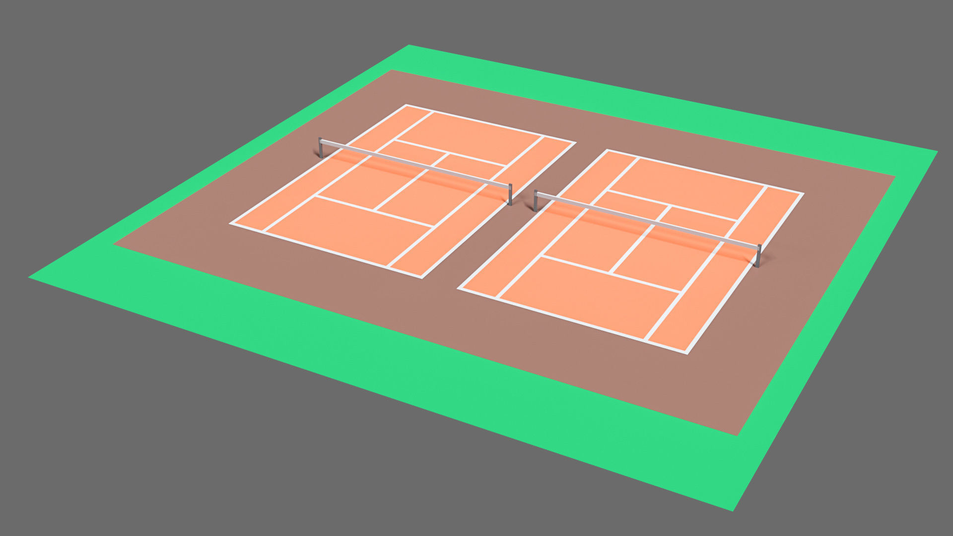 Props for the city Low-poly 3D model_25