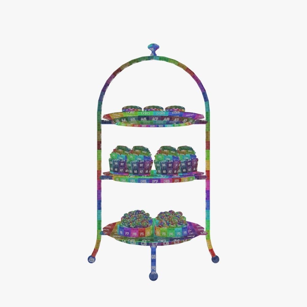 Afternoon Tea 3D model_15