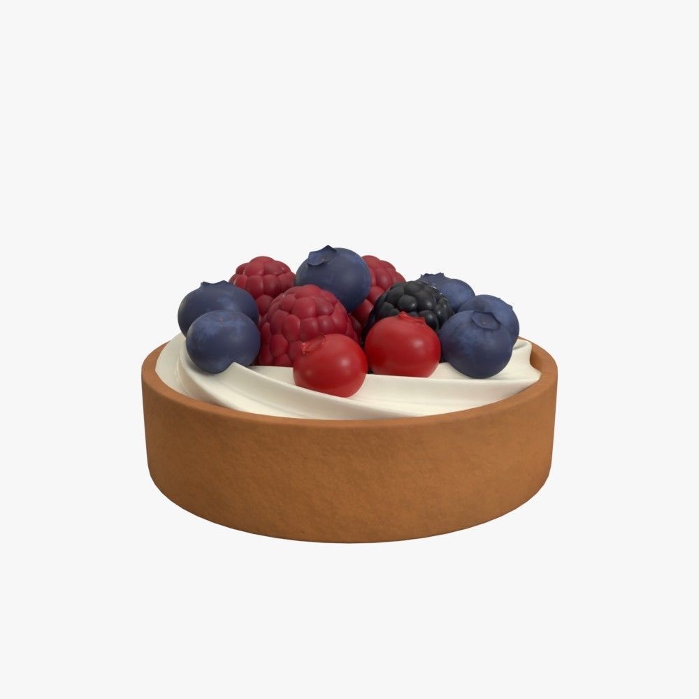 Afternoon Tea 3D model_4