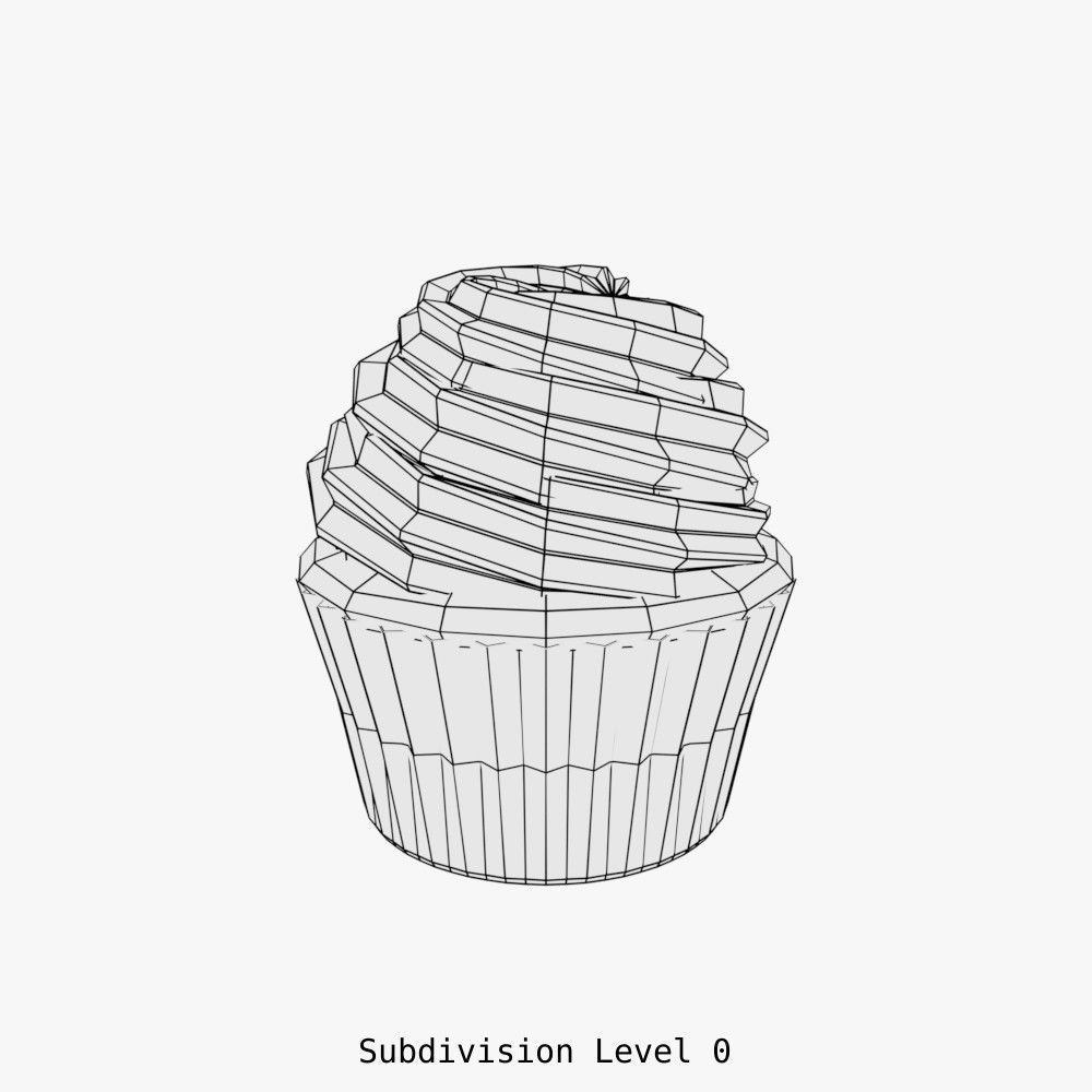 Afternoon Tea 3D model_13