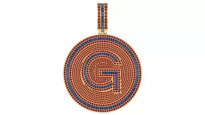 G name pendant