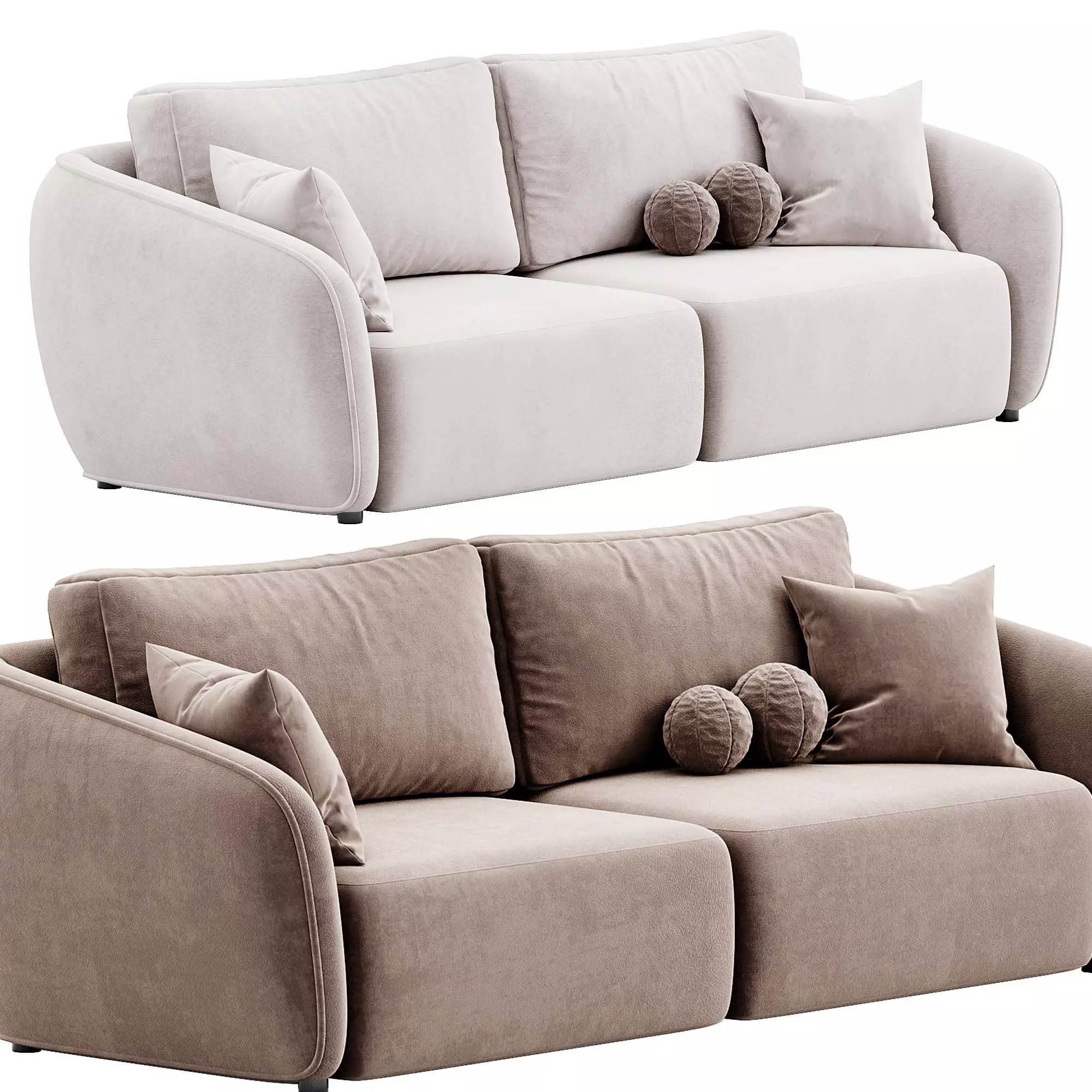 Sofa Moon By Blanche 3D model