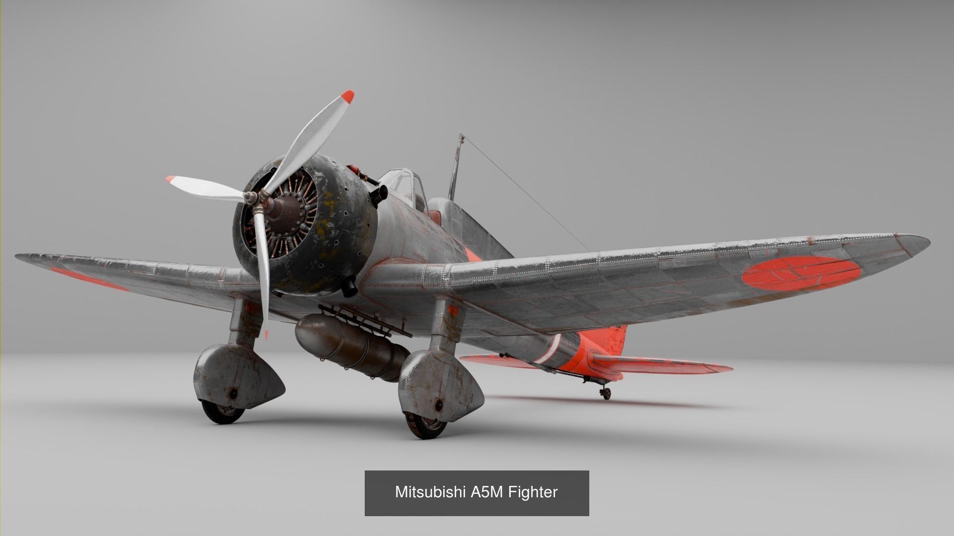 Historic Aircraft Set 3D Model Collection_5