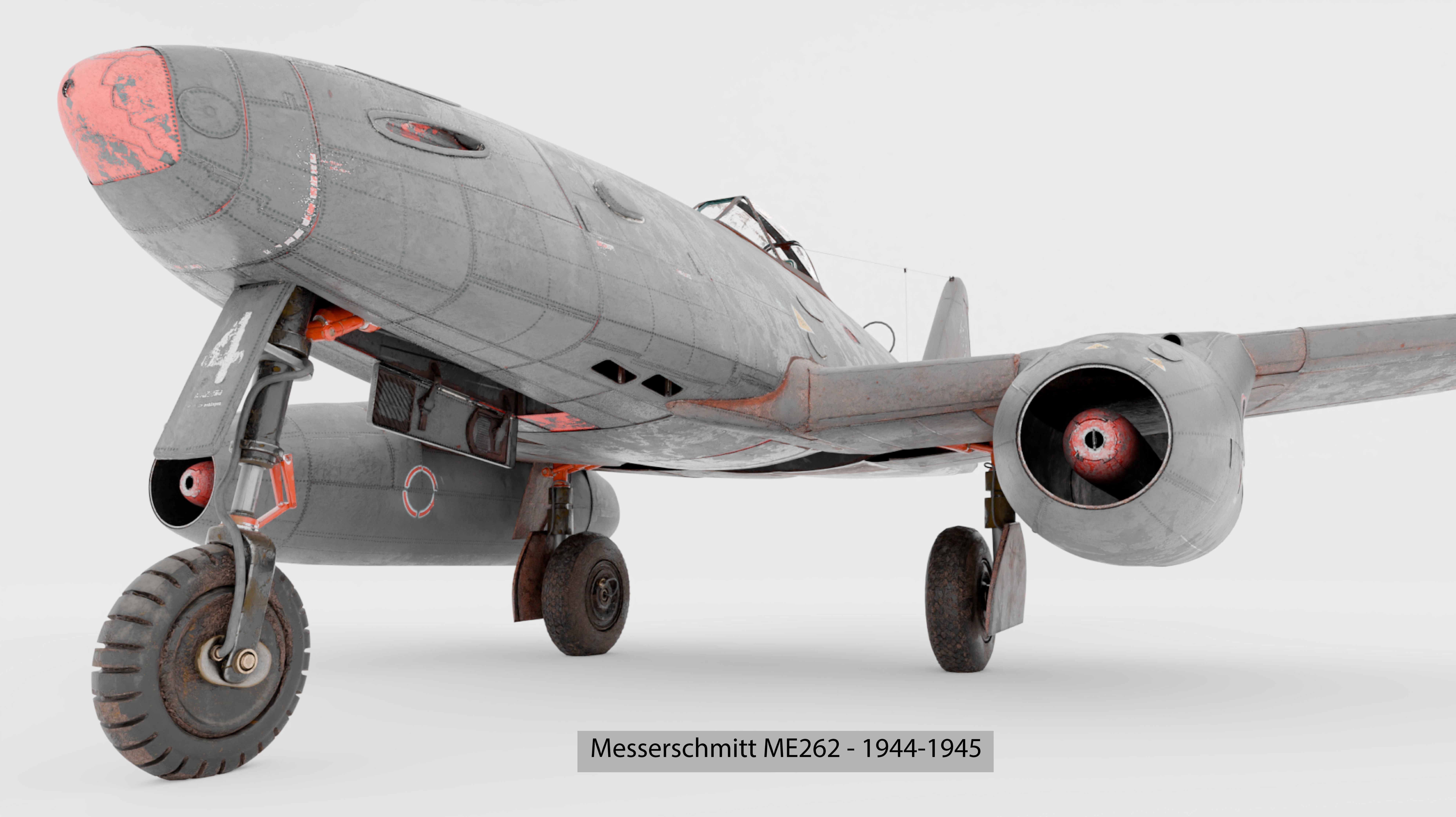 Historic Aircraft Set 3D Model Collection_6