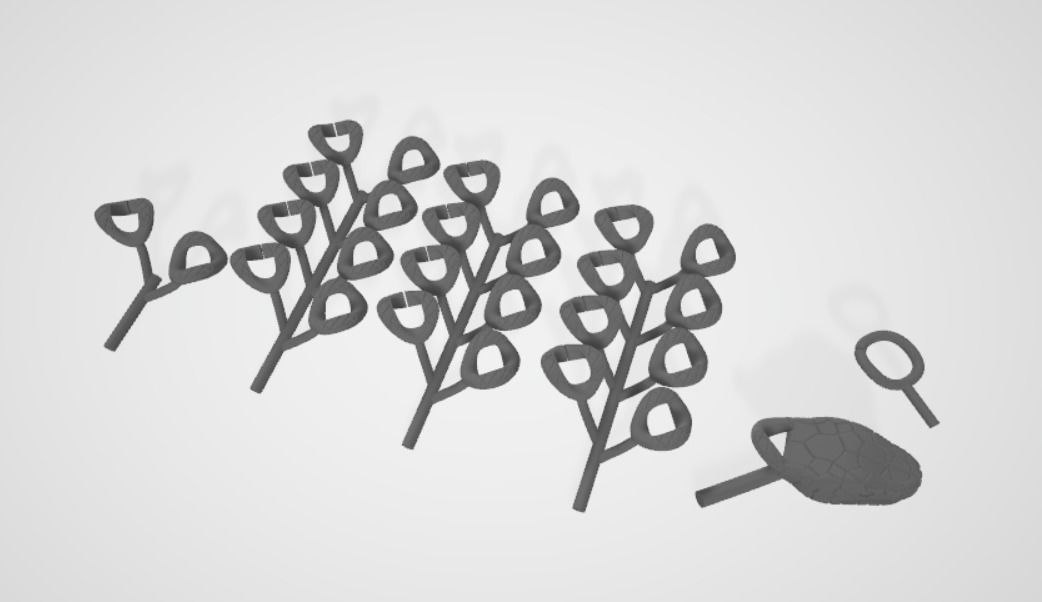 snake bracelet 3D print model_10