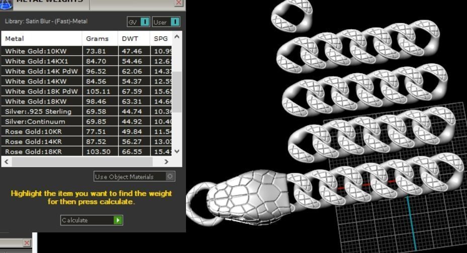 snake bracelet 3D print model_13