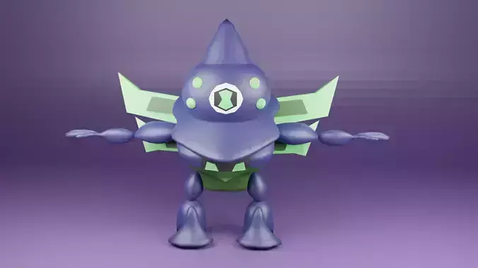 ONE CHARCTER OF BENTEN 3D model