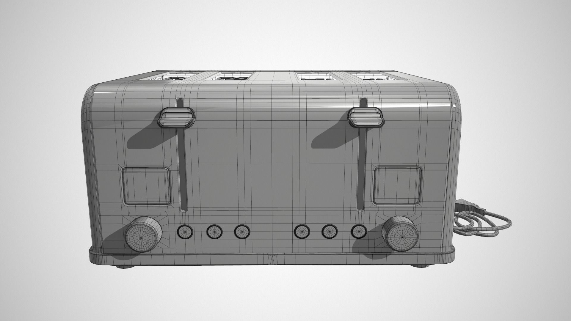 Toaster 3D model_15