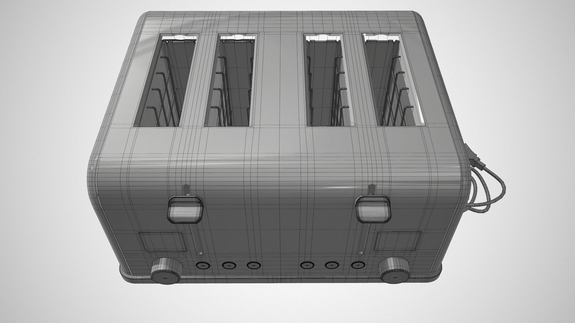 Toaster 3D model_16