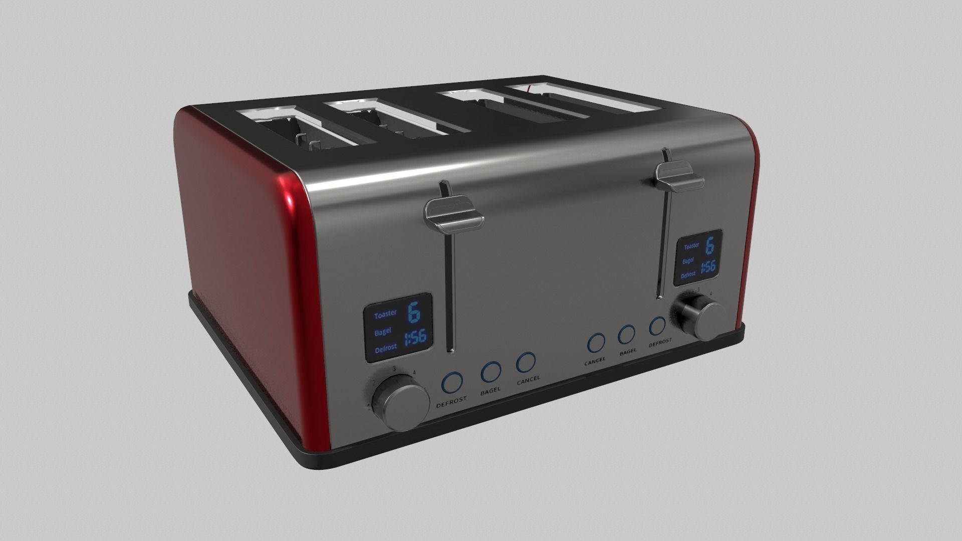 Toaster 3D model_2