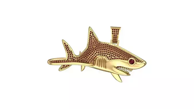 shark pendant