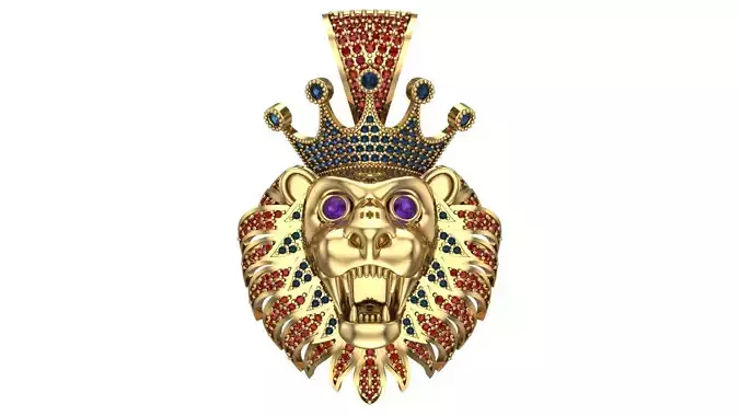 lion pendant