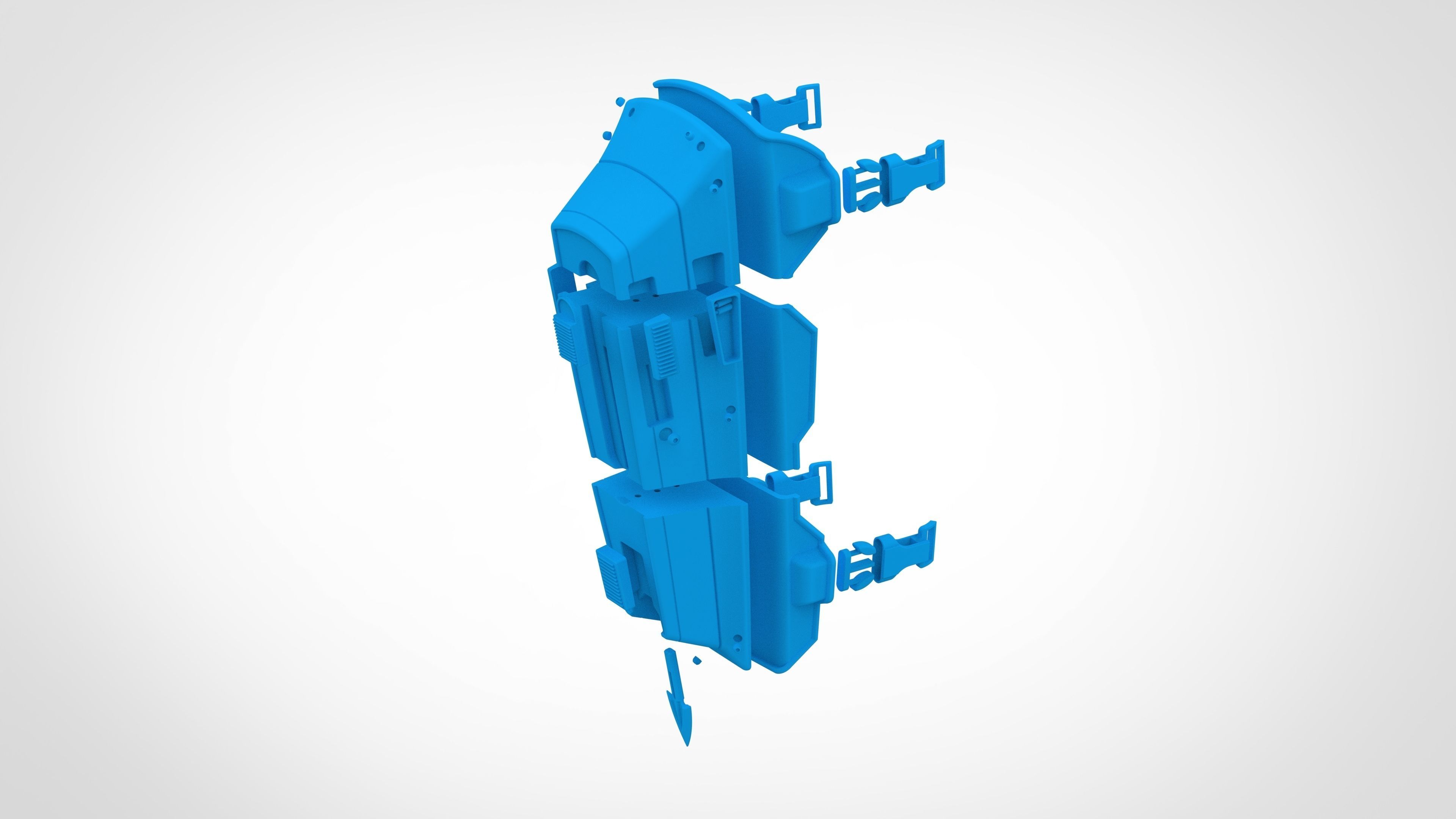 Black Manta Gauntlet from the Aquaman 2 and the Lost Kingdom 3D print model_33