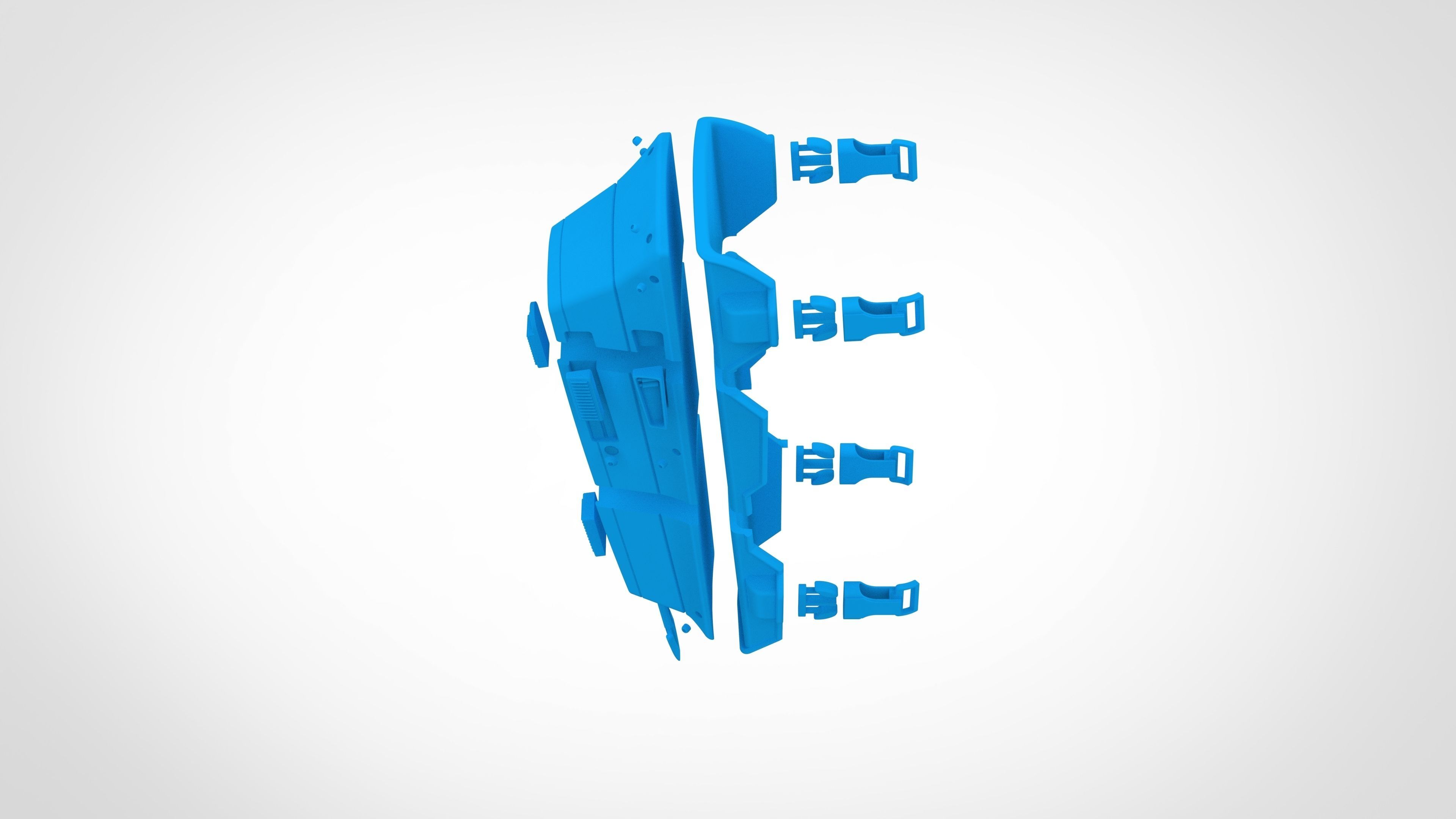 Black Manta Gauntlet from the Aquaman 2 and the Lost Kingdom 3D print model_39