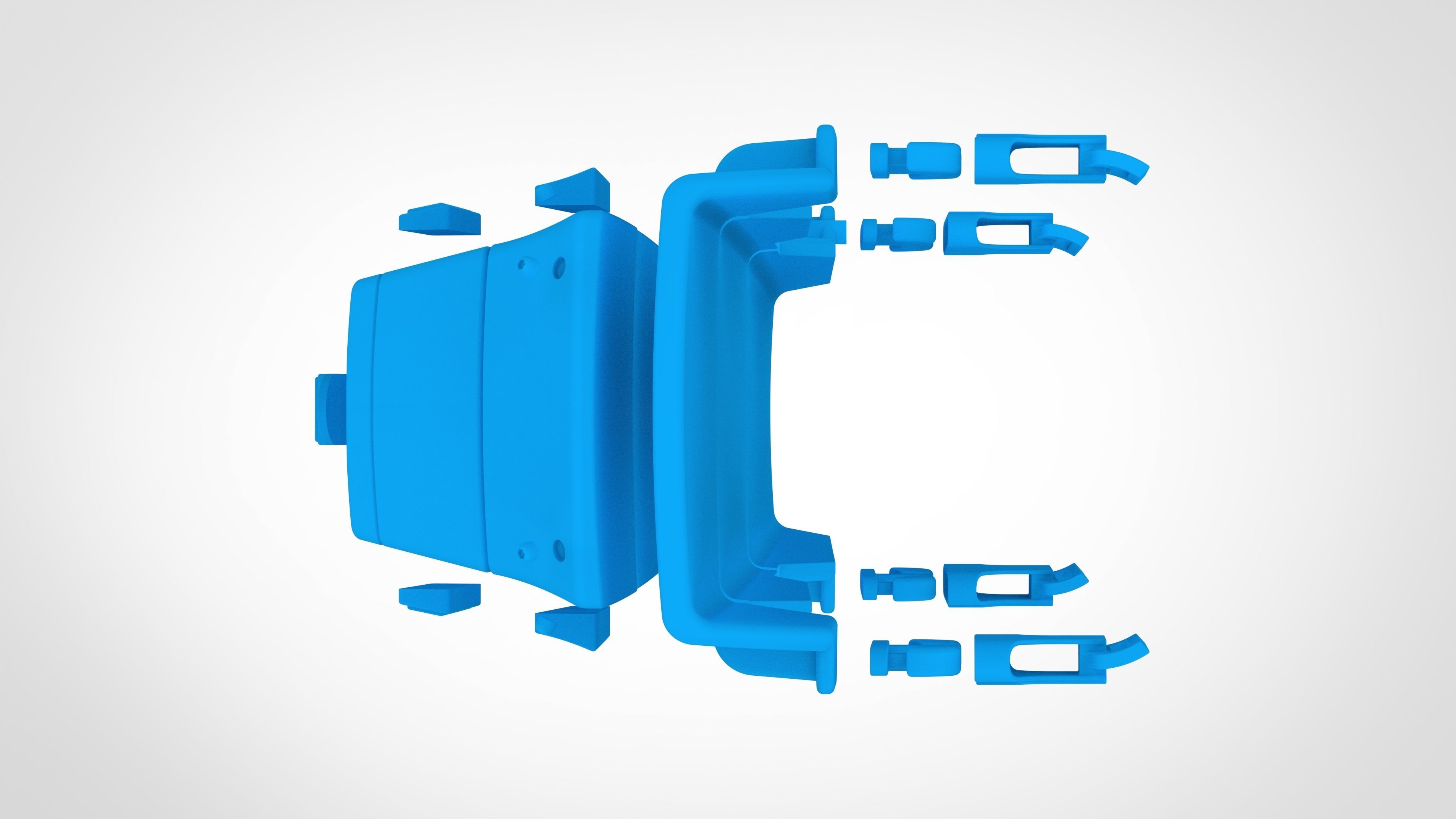 Black Manta Gauntlet from the Aquaman 2 and the Lost Kingdom 3D print model_42