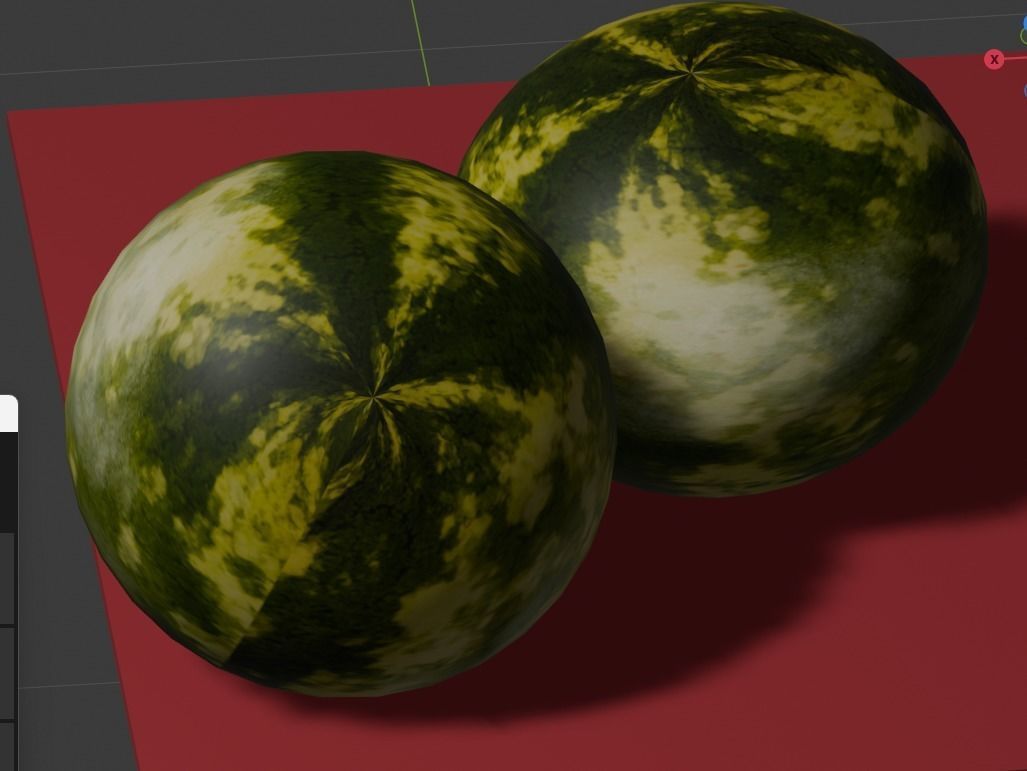 Wassermelone 3D model_5