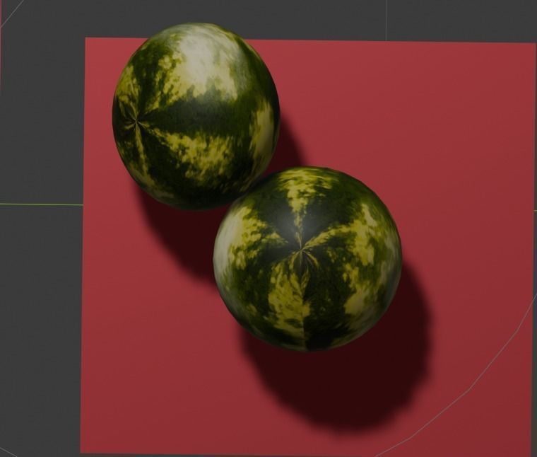 Wassermelone 3D model_6