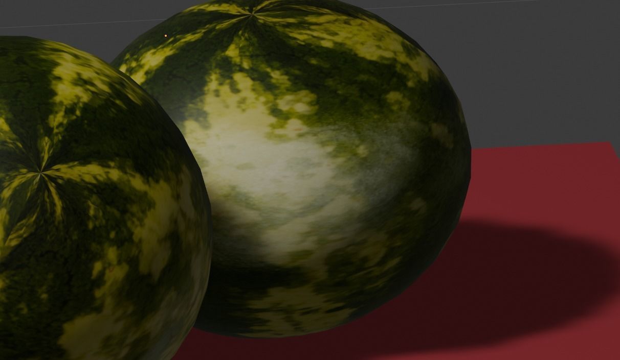 Wassermelone 3D model_1