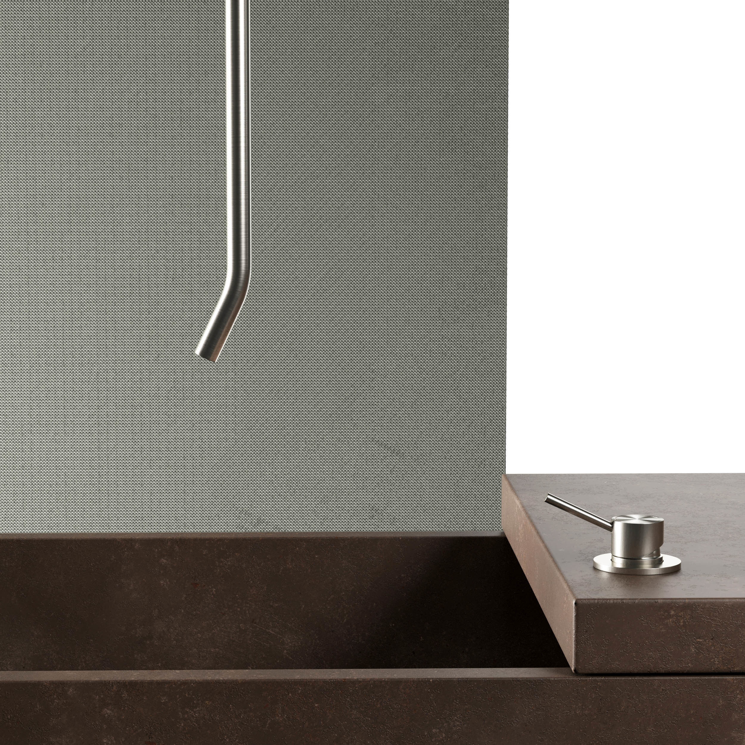 Collection Faucet Bathroom Mina Low-poly 3D model_4