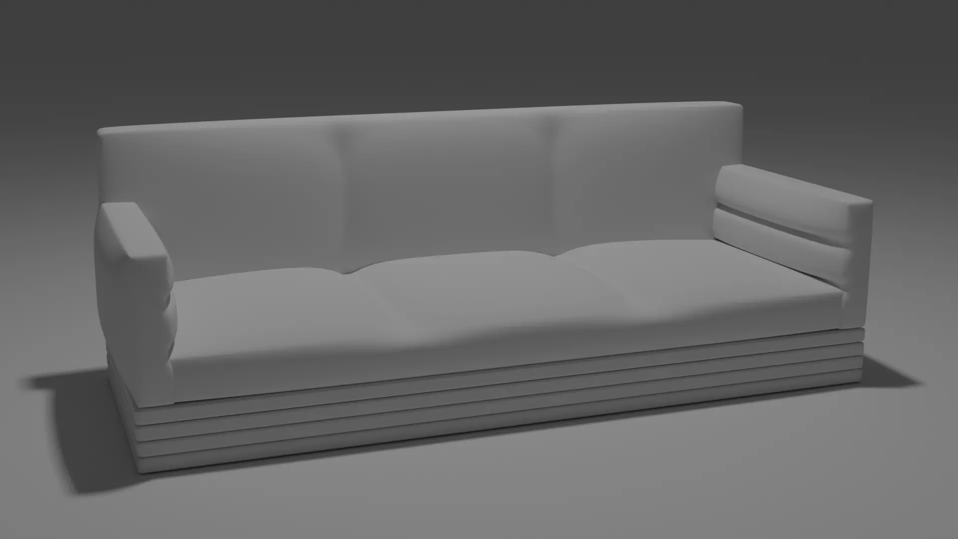 3D Sofa model 3D model_0