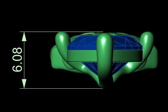 fox half set 3D print model_19