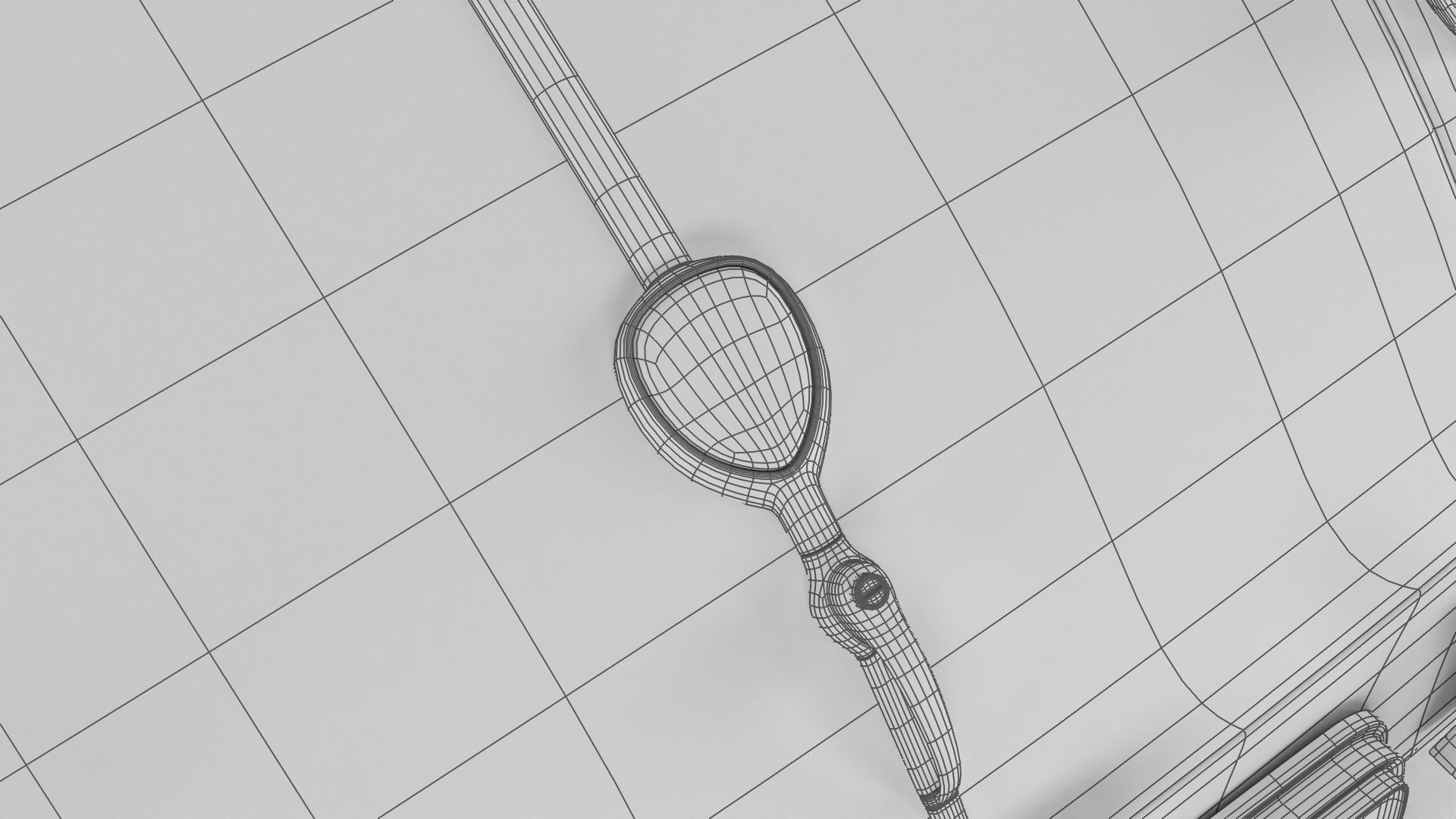 Jaguar XK140 1954 3d model 3D model_34